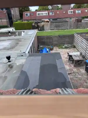 Plat dak renovatie met isolatie, Leeuwarden.jpg