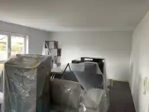 Wohn und Esszimmer im Farbton Champagner - mit Silikat-Farbe.jpg