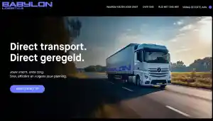 Snel een website nodig? Voor babylon logistics geleverd in 1 week!.jpg