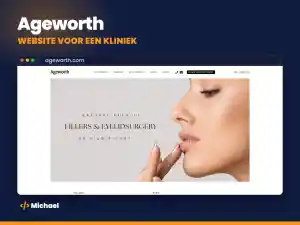 Website voor een kliniek in huidverbetering.jpg