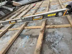 Gezakt dakbeschot. .jpg