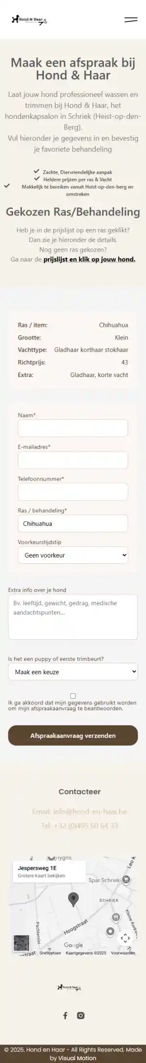 Website hond-en-haar met prijsoverzicht en boeking.jpg