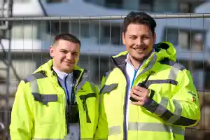 Baustellenbewachung in Frankfurt am Main.jpg