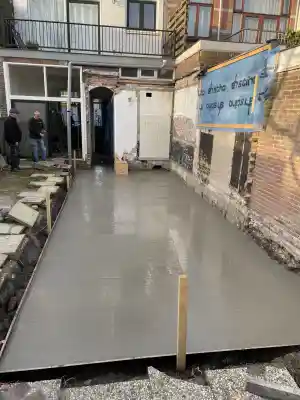 Hasselaersbuurt Haarlem Fundering voor uitbouw.jpg