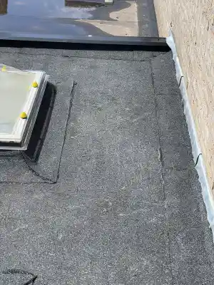Bitumen dak overlagen + lichtkoepels plaatsen .jpg