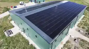 Aeroshots van nieuw bedrijfspand in Almere..jpg