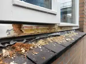Herstellen rot kozijn. .jpg